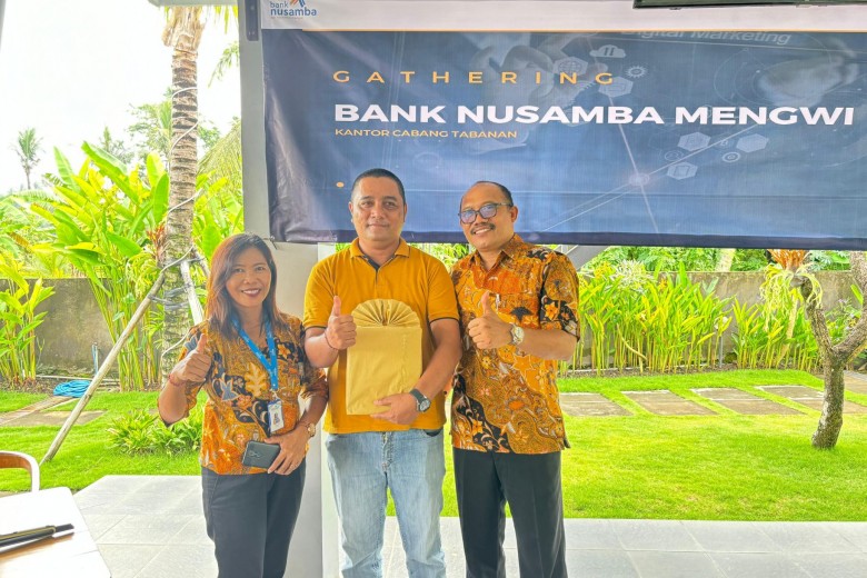 Gathering Bank Nusamba Mengwi Cabang Tabanan